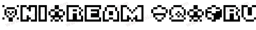 UniDream LEDTrueType字体转换